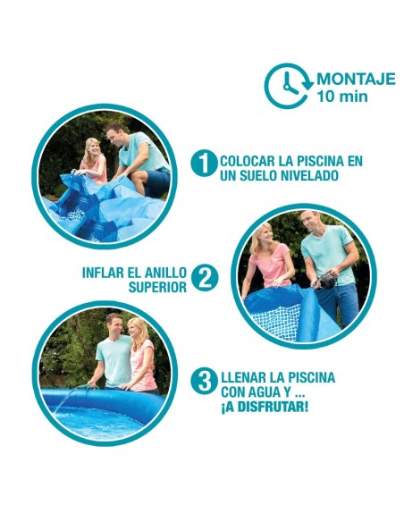 Piscina insuflável com bomba | Loja Oficial INTEX