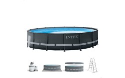 Piscina desmontável redonda INTEX Ultra XTR Frame com bomba 7 metros