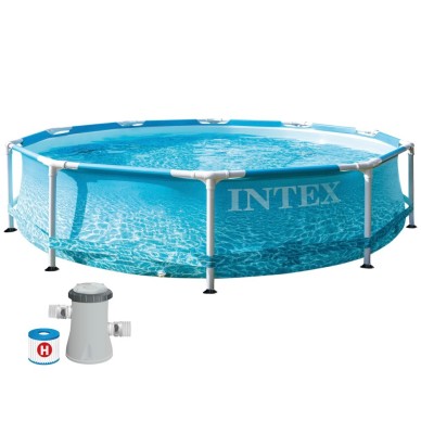 Piscina desmontável INTEX Beachside | Intex.pt