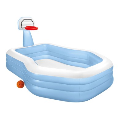 Piscina Hinchable Infantil con canasta y pelota | Intex.es