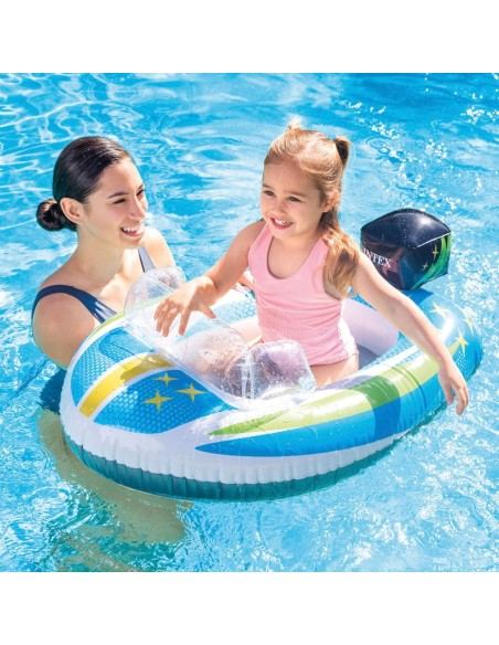 Barco inflável infantil, 3 cores sortidas | INTEX