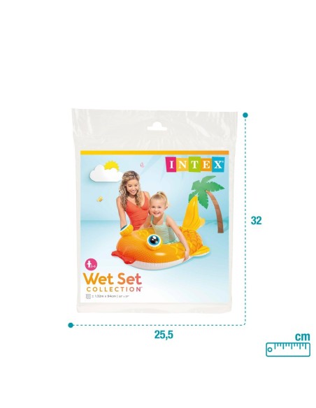 Barco inflável infantil, 3 cores sortidas | INTEX