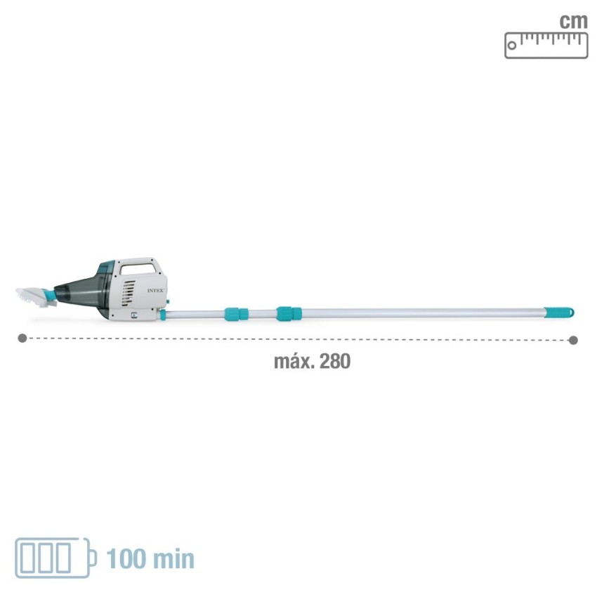 Aspirador de piscina manual com bateria recarregável | INTEX