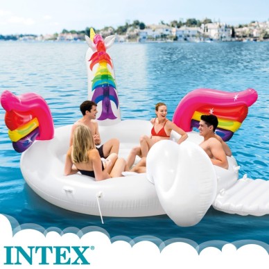 Unicórnio insuflável Mega INTEX 4 pessoas |INTEX Iberia 2