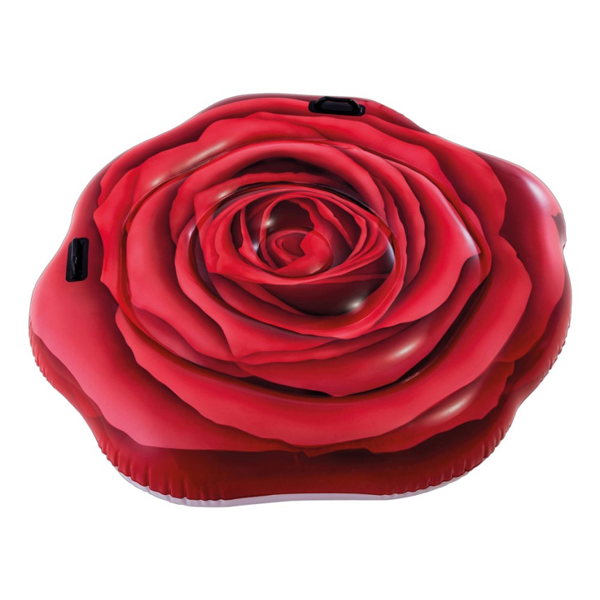 Rosa vermelha realista insuflável 137x132 cm