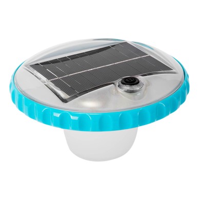 Luz LED flutuante Intex para piscinas - Com carregamento solar
