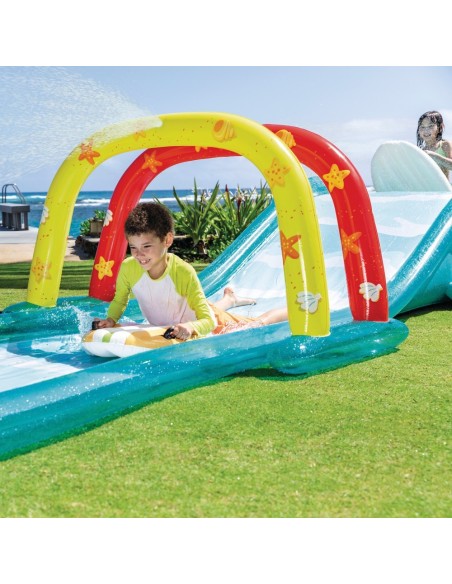 Pista deslizante aquática c/tobogã | INTEX