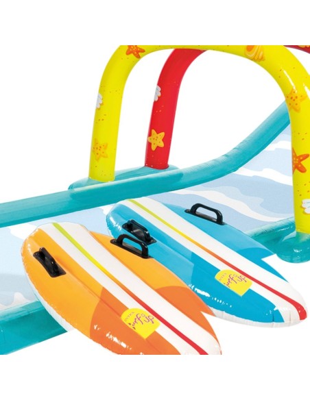 Pista deslizante aquática c/tobogã | INTEX