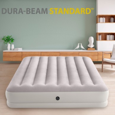 Cama inflável dupla com insuflador USB | INTEX 2