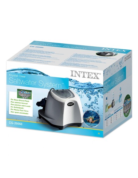 Pack Piscina tubular Prism Frame Clearview Ø488x122 cm com 6 acessórios | INTEX