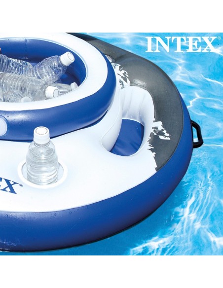 Pack Piscina Prism Frame Ø427 cm com 8 acessórios | INTEX
