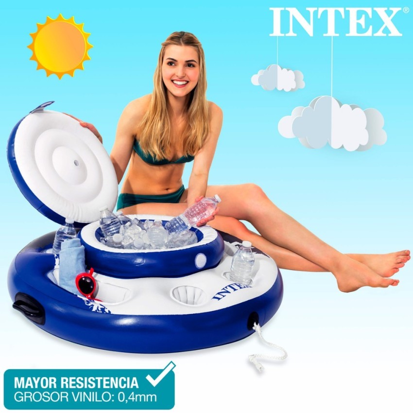 Pack Piscina Prism Frame Ø427 cm com 8 acessórios | INTEX