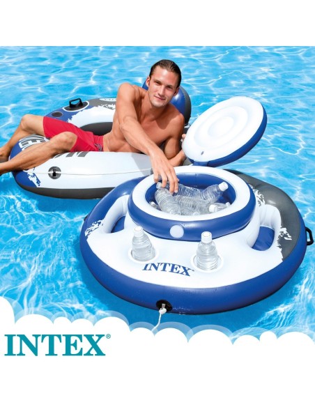 Pack Piscina Prism Frame Ø427 cm com 8 acessórios | INTEX