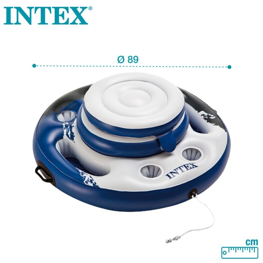 Pack Piscina Prism Frame Ø427 cm com 8 acessórios | INTEX