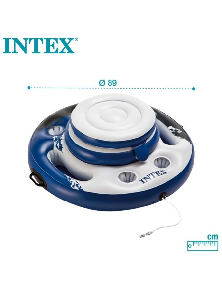 Pack Piscina Prism Frame Ø427 cm com 8 acessórios | INTEX