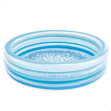 Piscina infantil inflável Blue Biss com piso estampado | INTEX