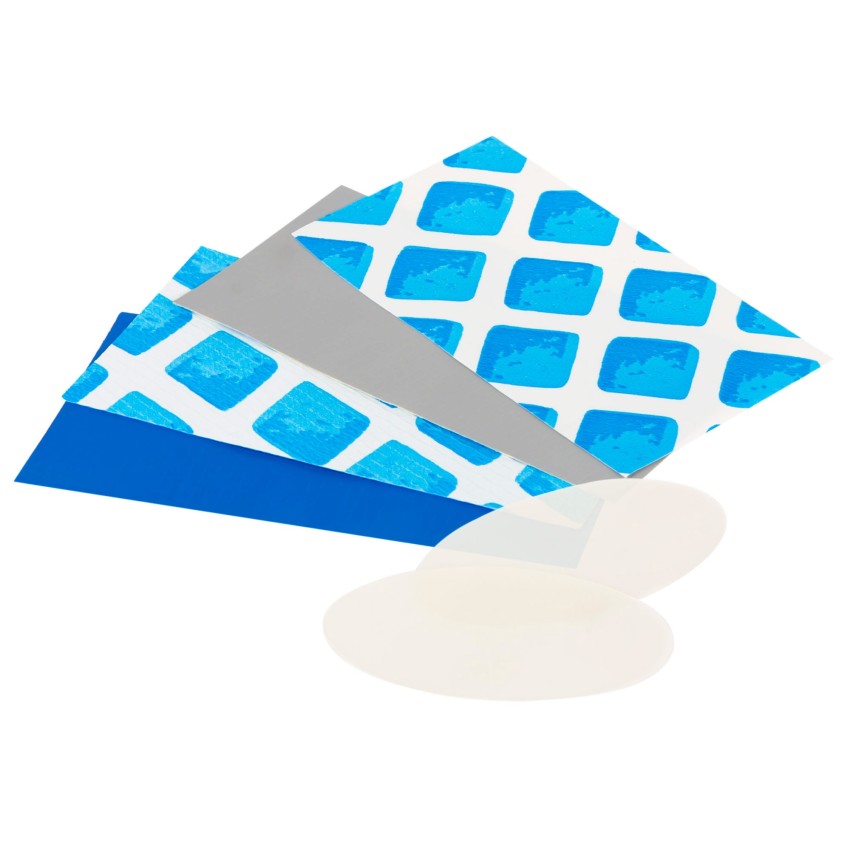 Kit de remendo para reparo de piscina e inflável (6 unidades) | INTEX