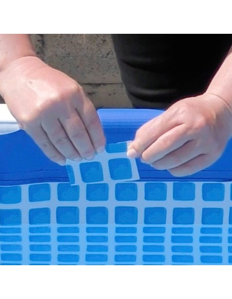 Kit de remendo para reparo de piscina e inflável (6 unidades) | INTEX
