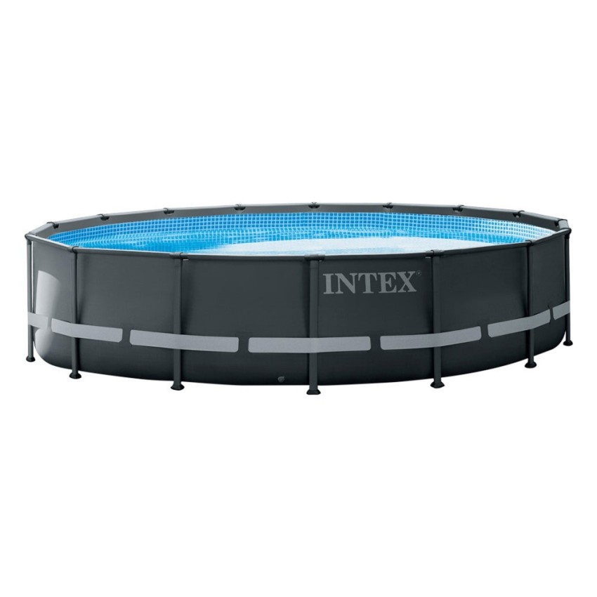Pack Ultra XTR Frame 488x122 cm piscina redonda com 5 acessórios| INTEX