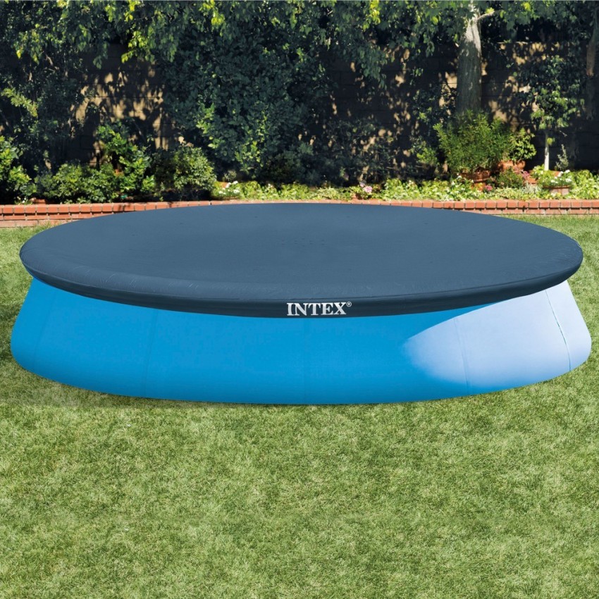 Pack piscina insuflável redonda Easy Set Ø396x84 4 acessórios | INTEX
