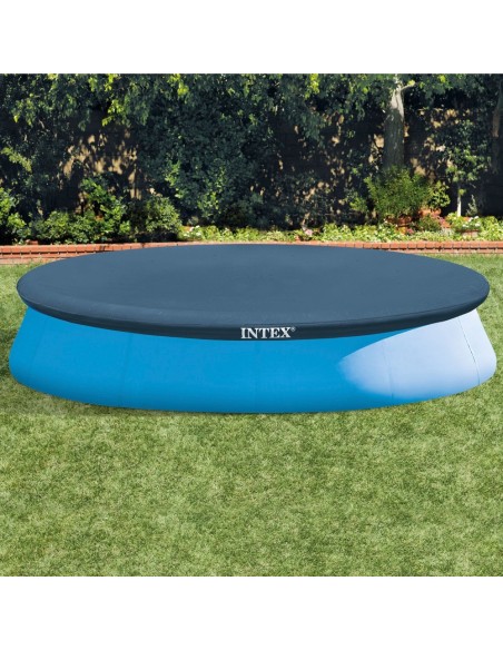 Pack piscina insuflável redonda Easy Set Ø396x84 4 acessórios | INTEX