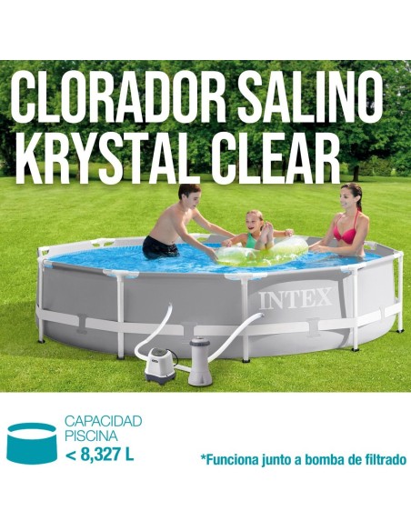 Piscina desmontável retangular Small Frame 450x220x84 cm 5 acessórios