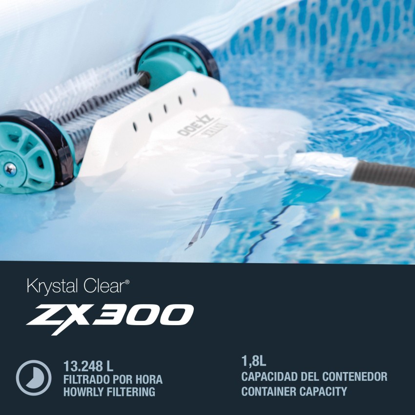 Aspirador de piscina robótico Deluxe ZX300 | INTEX