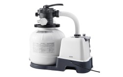 Estação de tratamento de areia combinada 7.900 l/h + ECO 7 g/h cloração salina QX2100