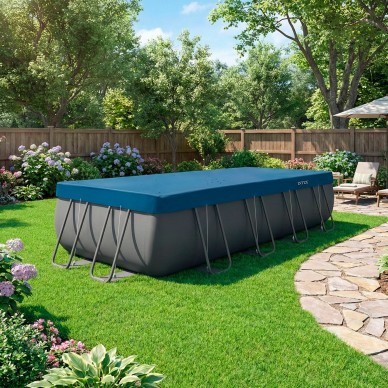 Cobertura de inverno para piscina desmontável de 5,36x2,67 m | INTEX 2