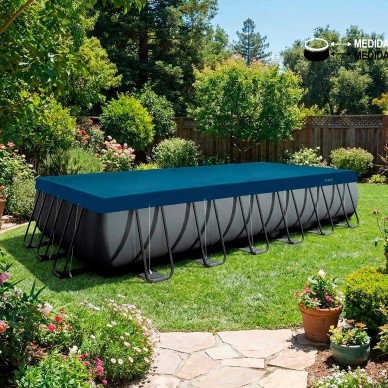 Cobertura de inverno para piscina desmontável de 7,23x3,63 m | INTEX 2