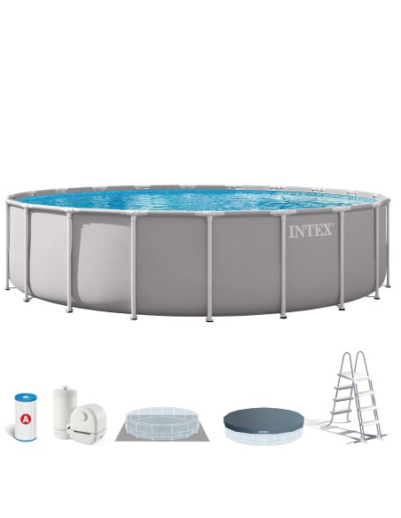 Piscina desmontável D610x132 cm sistema de filtro de cartucho | INTEX