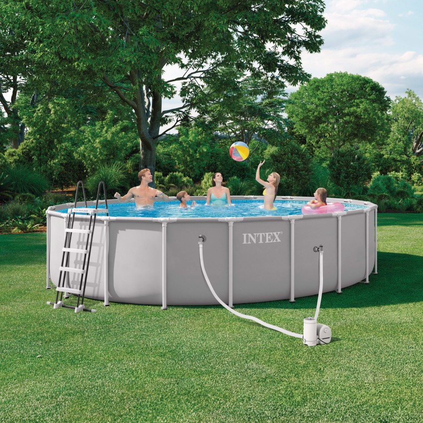Piscina desmontável D610x132 cm sistema de filtro de cartucho | INTEX