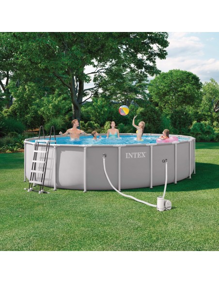 Piscina desmontável D610x132 cm sistema de filtro de cartucho | INTEX