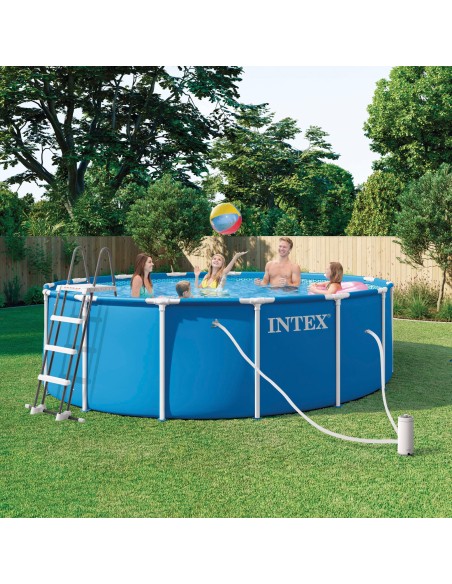 Piscina desmontável D457x122 cm sistema de filtro de cartucho | INTEX