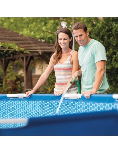 Piscina desmontável D457x122 cm sistema de filtro de cartucho | INTEX