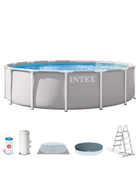 Piscina desmontável D427x107 cm sistema de filtro de cartucho | INTEX