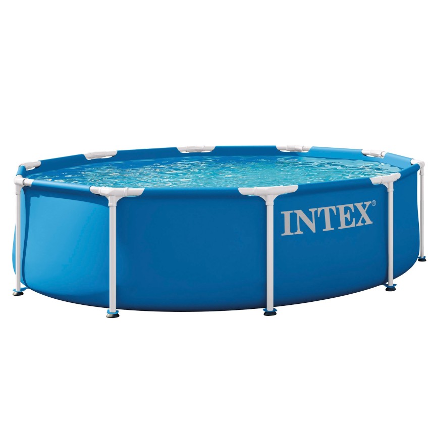 Piscina redonda amovível D305x76 cm Metal Frame | INTEX