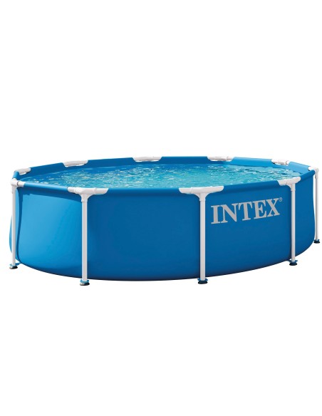Piscina redonda amovível D305x76 cm Metal Frame | INTEX