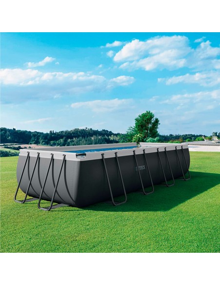 Pack Piscina Ultra XTR Frame 549x274x132 cm com 5 acessórios | INTEX