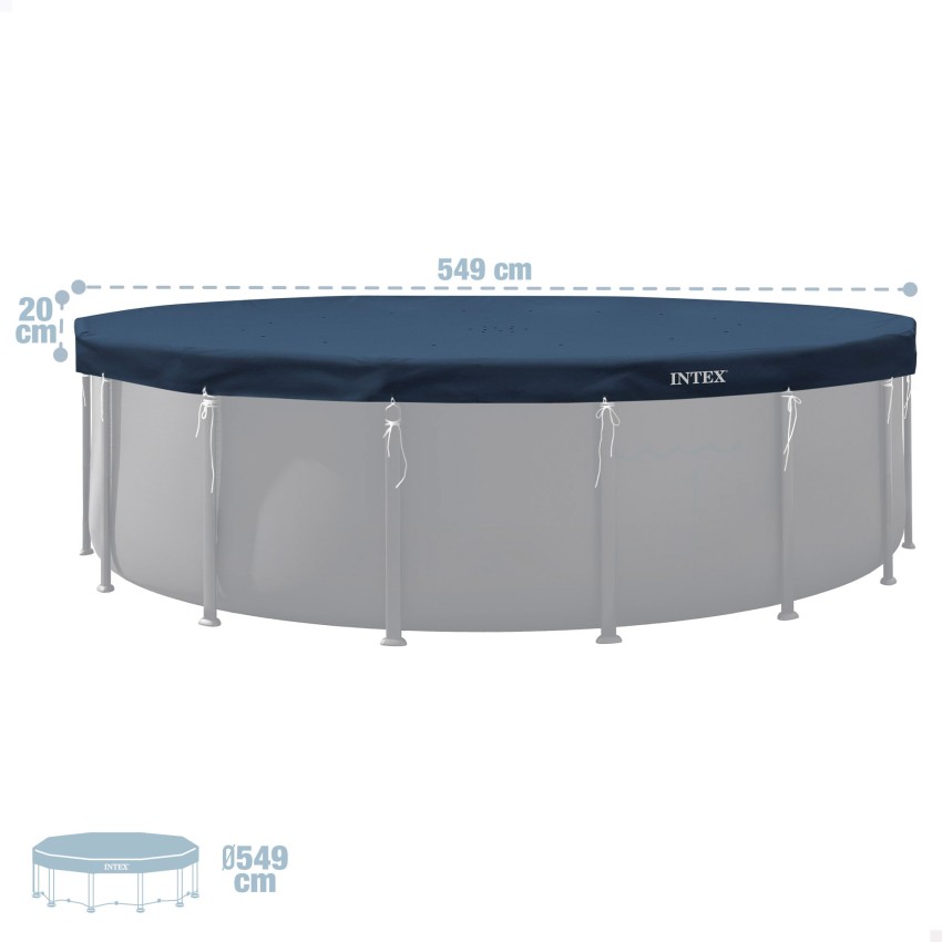Cobertura de inverno para piscina desmontável Ø5,49 m | INTEX