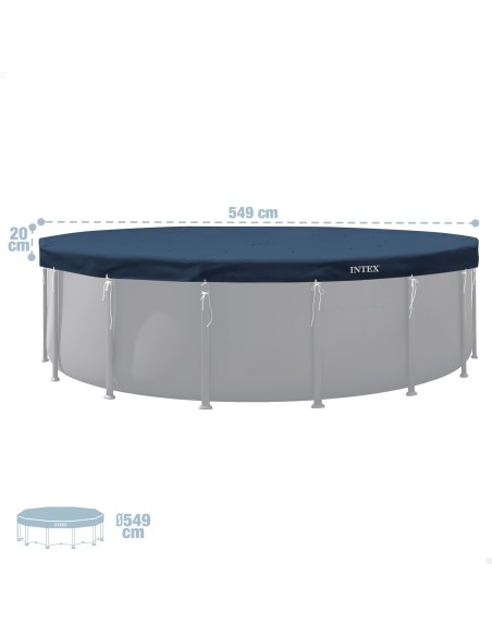 Cobertura de inverno para piscina desmontável Ø5,49 m | INTEX
