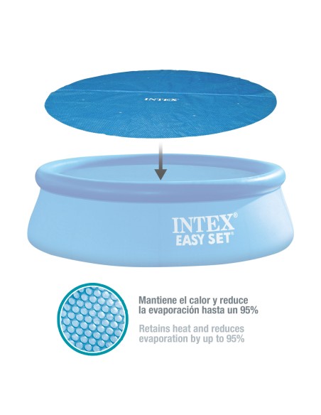Cobertura solar INTEX piscinas 366cm | Distria