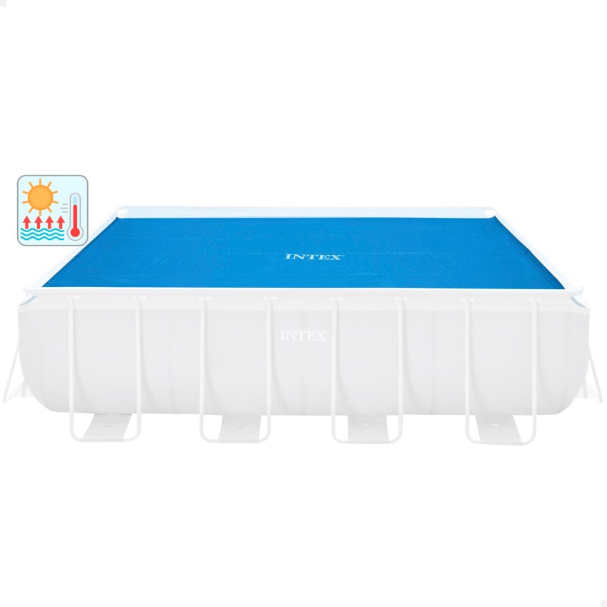 Cobertura solar para piscina retangular de 488x244 cm | INTEX