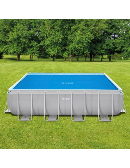 Cobertura solar para piscina retangular de 488x244 cm | INTEX