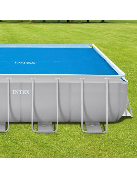 Cobertura solar para piscina retangular de 488x244 cm | INTEX