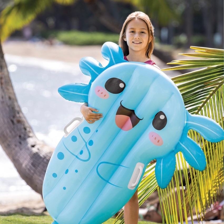 Colchão inflável para axolote 94x109 cm | INTEX
