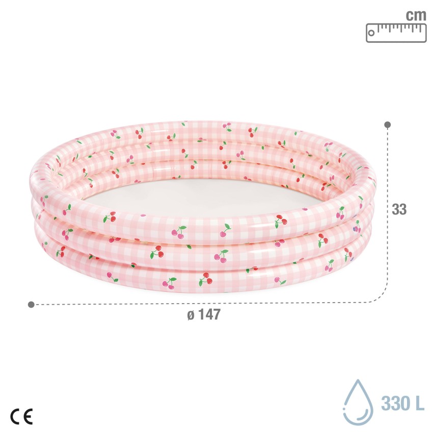 Piscina inflável de cereja | INTEX