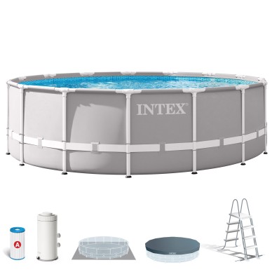 Piscina estrutural redonda - Piscinas desmontáveis | Intex.pt