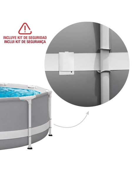 Piscina estrutural redonda - Piscinas desmontáveis | Intex.pt