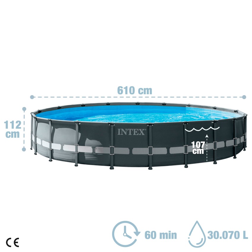 Comprar piscinas grandes com depuradora de areia | Intex.pt